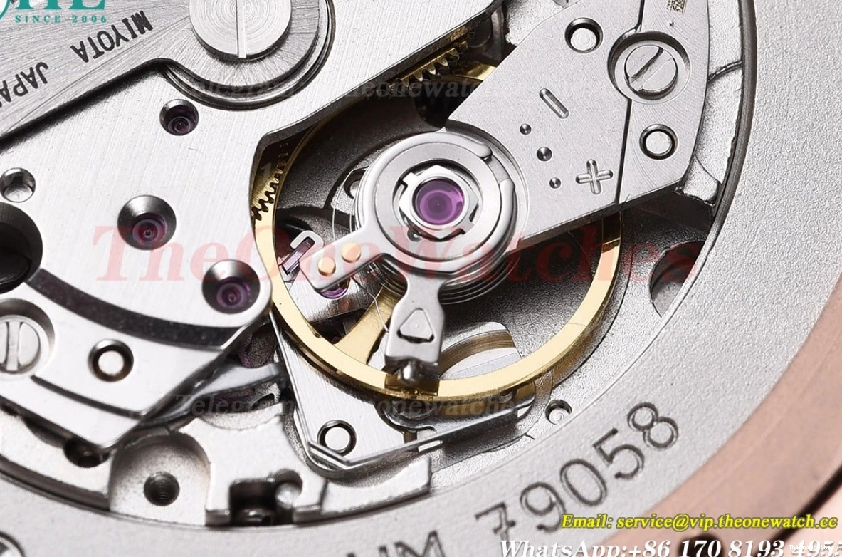 Cartier Brown De 42mm RG Bleu MY8215 Ballon RG Dial GDF 0417